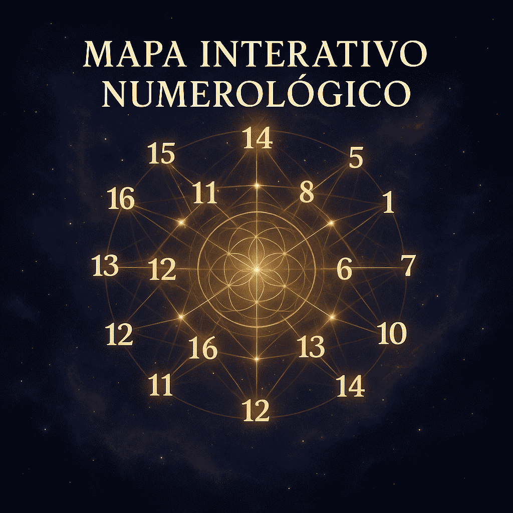 Mapa Interativo Numerológico